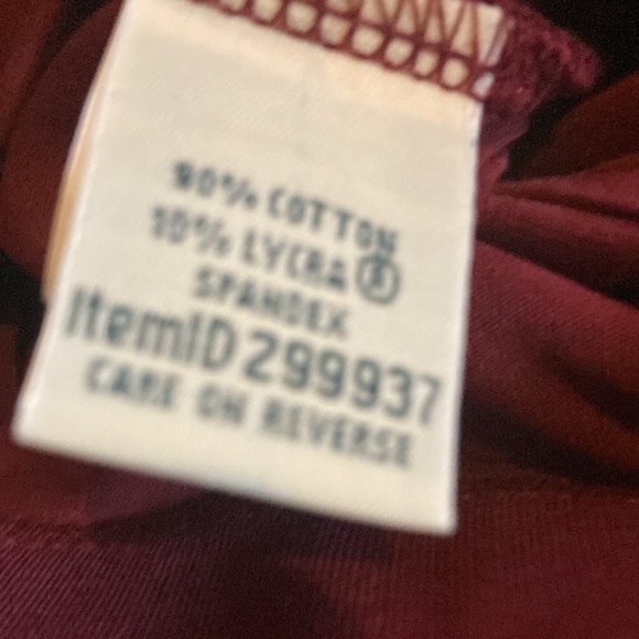 LL Bean perfect fit pants medium petite - Picture 5 of 5